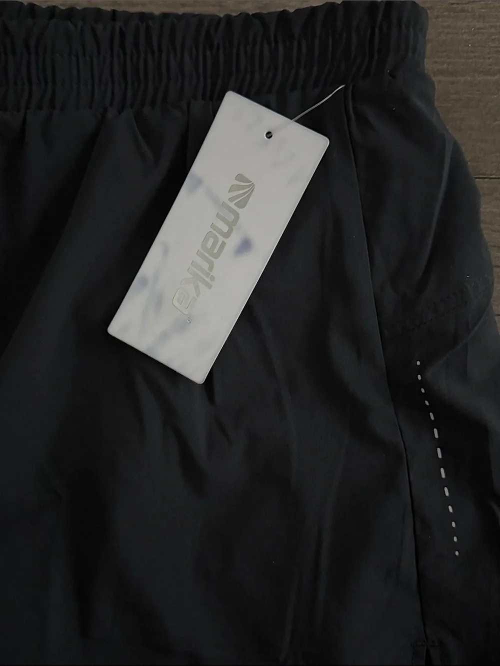 MARIKA Victoria black athletic shorts